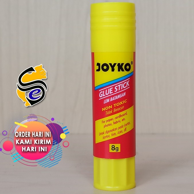 

Lem Stick / Lem Kertas / Glue Stick Joyko 8 Gram