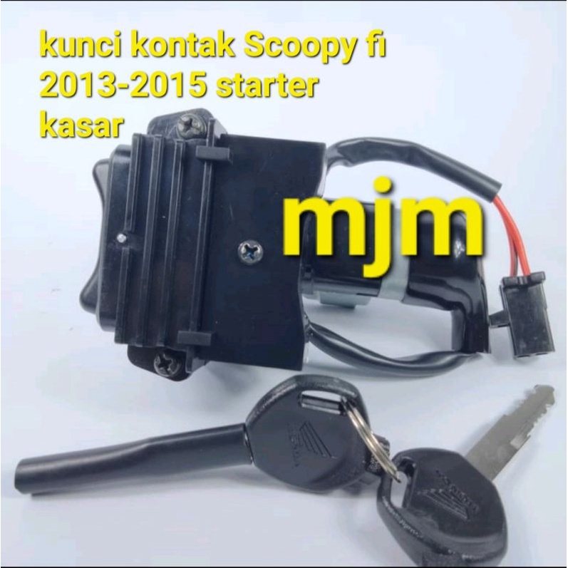 kunci kontak Scoopy fi 2013-2015 starter kasar