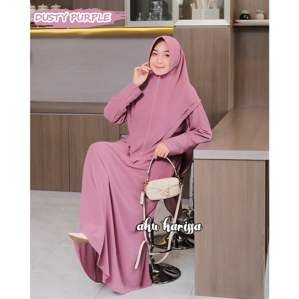 Gamis Terbaru Aku Karissa Radiyah Set Syari