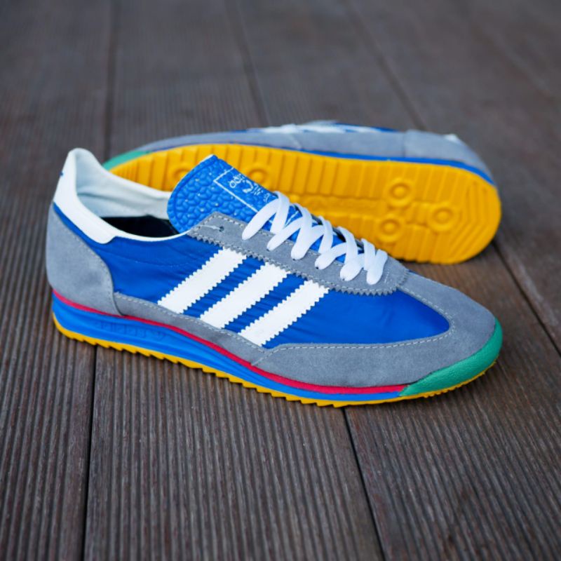 ADIDAS SL 72 GREY BLUE WHITE VINTAGE