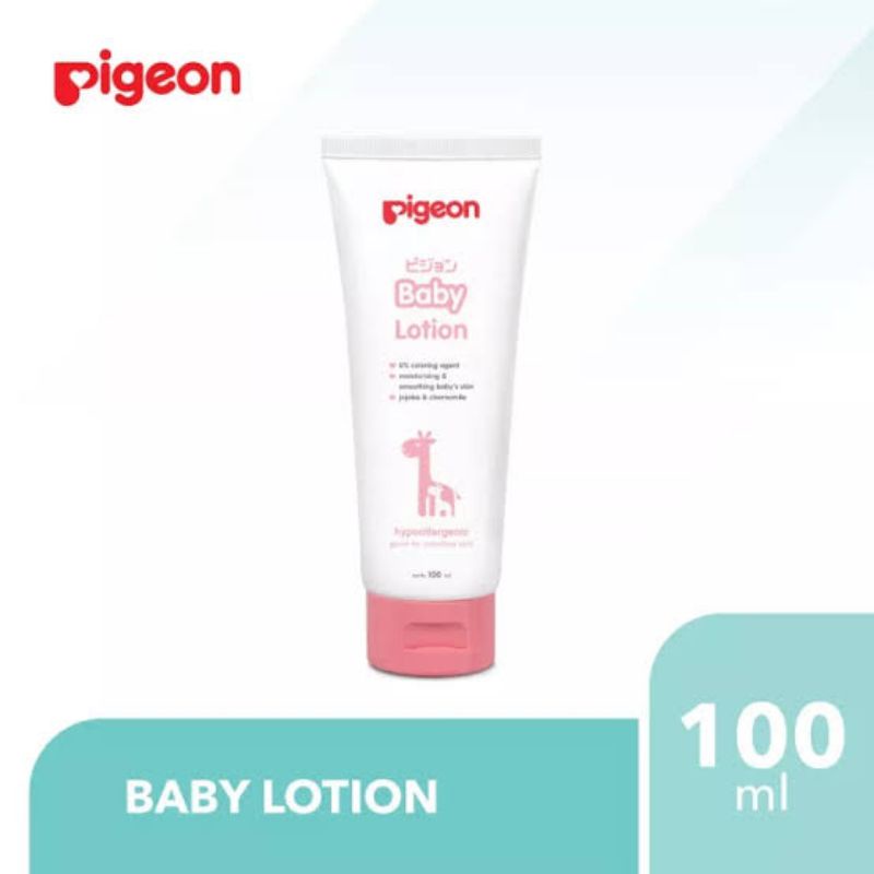 Pigeon Baby Lotion 100ml - Losion Pelembab Kulit Bayi - Krim Cream Kulit Anak Bayi