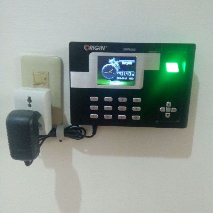 

[[JNT COD]] Mesin absensi sidik jari