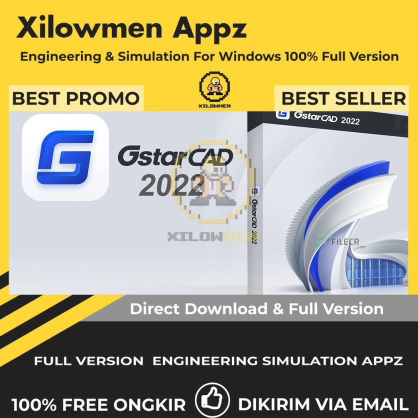 [Full Version] GstarCAD 2022 Professional Build 220303 Pro Engineering Software Lifetime Win OS