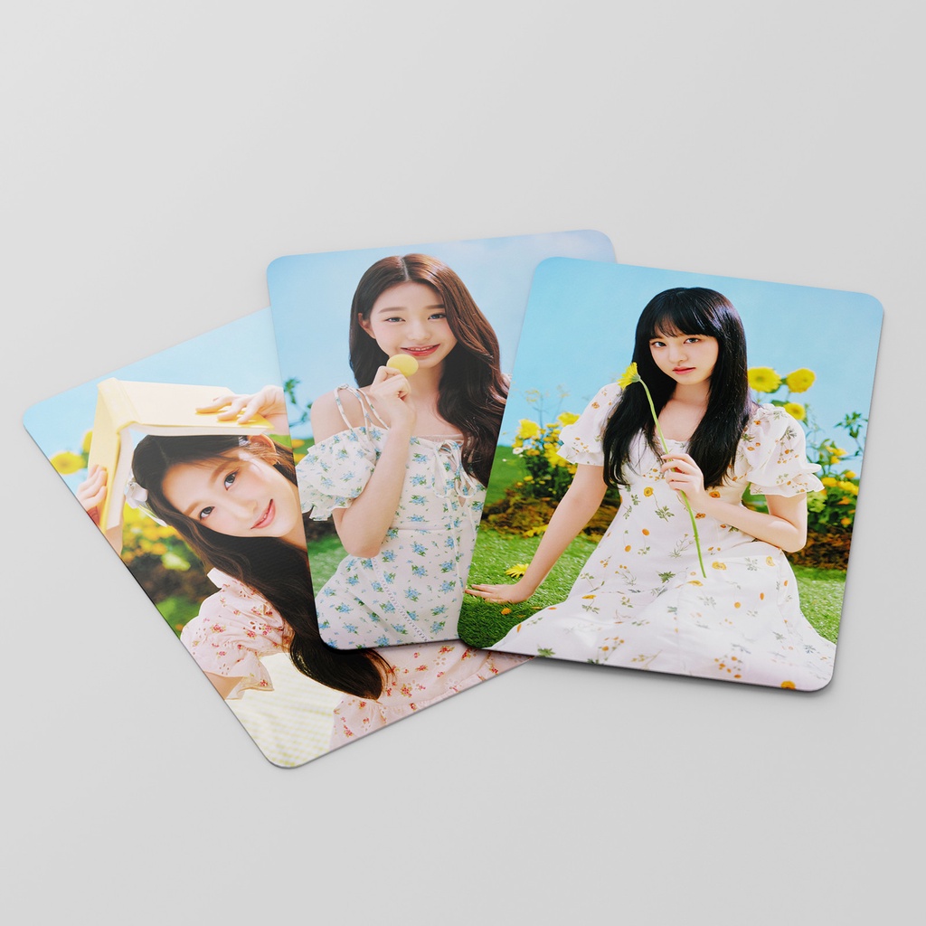 55pcs / box IVE Album GARDEN Photocards Rei Yujin Liz Wonyoung Gaeul Leeseo Lomo Cards Kpop Postcards