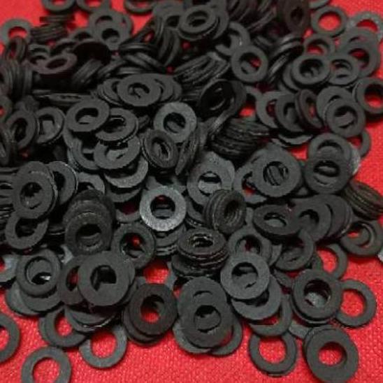 ▲ ring karet M6 bahan 100% NBR tebal 2mm lingkaran luar 12mm harga per 100buah ➺