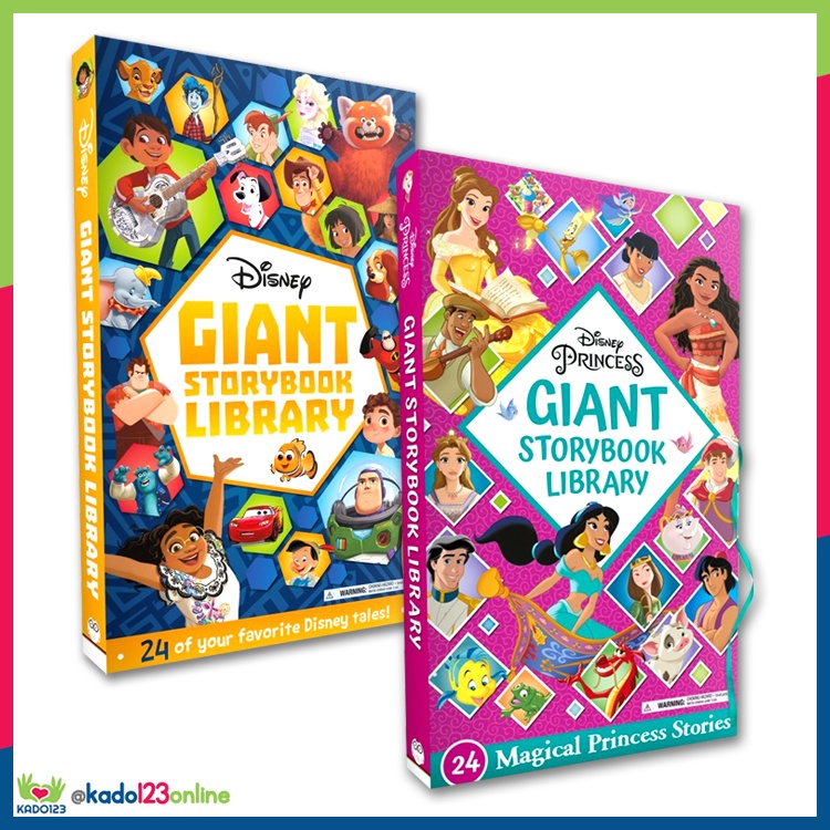 Disney Giant Storybook Library (isi 24 story books) (KD)