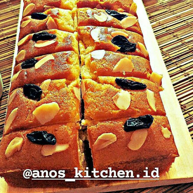 

➷ Bolu Tape Susu (Almond Kismis) Panggang Premium, Super Lembut. ➺