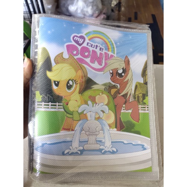 FerenHongXia Map Binder Animasi Kartun 20 lubang A5