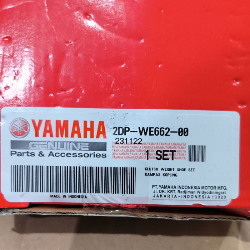 KAMPAS GANDA ONLY N-MAX 2DP-WE662-00 ORIGINAL YAMAHA GENUINE PARTS