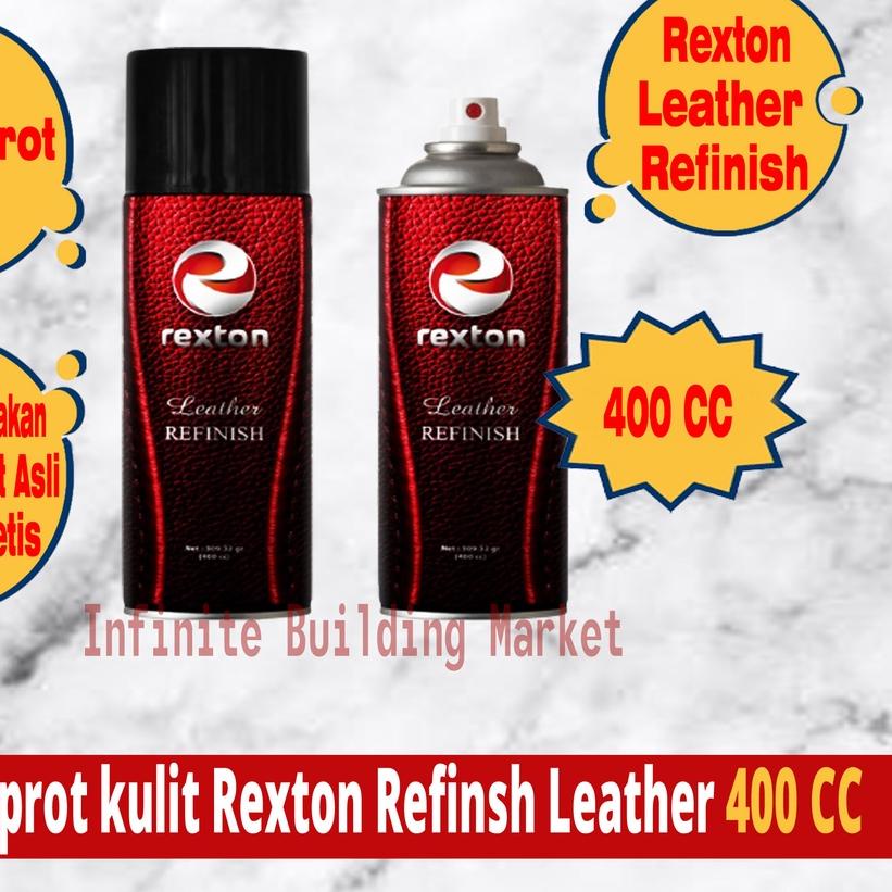 ❁ Cat Semprot Kulit Leather Rexton Refinish Cat Jok Kulit Mobil Sofa ❇
