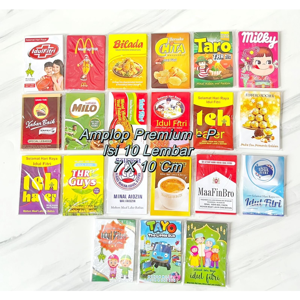 

AMPLOP LEBARAN / ANGPAO LEBARAN PANJANG HARI RAYA IDUL FITRI MOTIF 2023