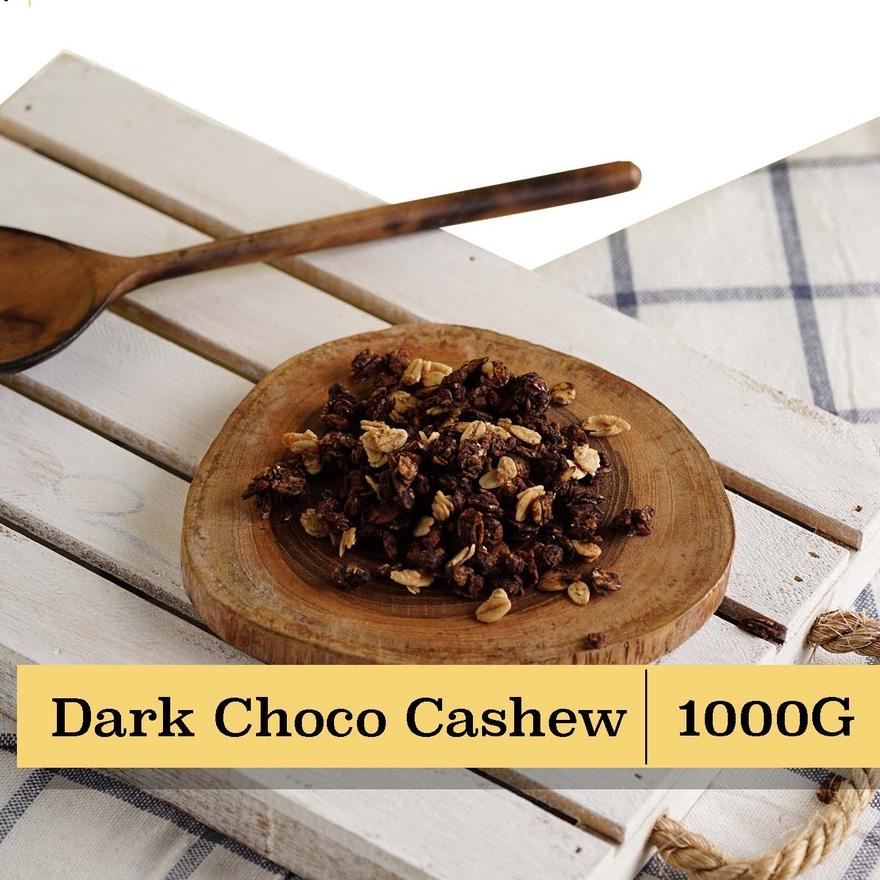 

☛ Granola Addict - Dark Choco Cashew 1000G (1KG) ♚