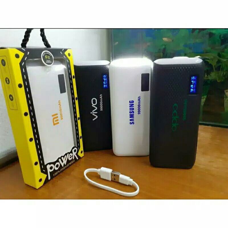 Powerbank Murah, Powerbank Besar Murah 10000/98000 mAh Kualitas Bagus