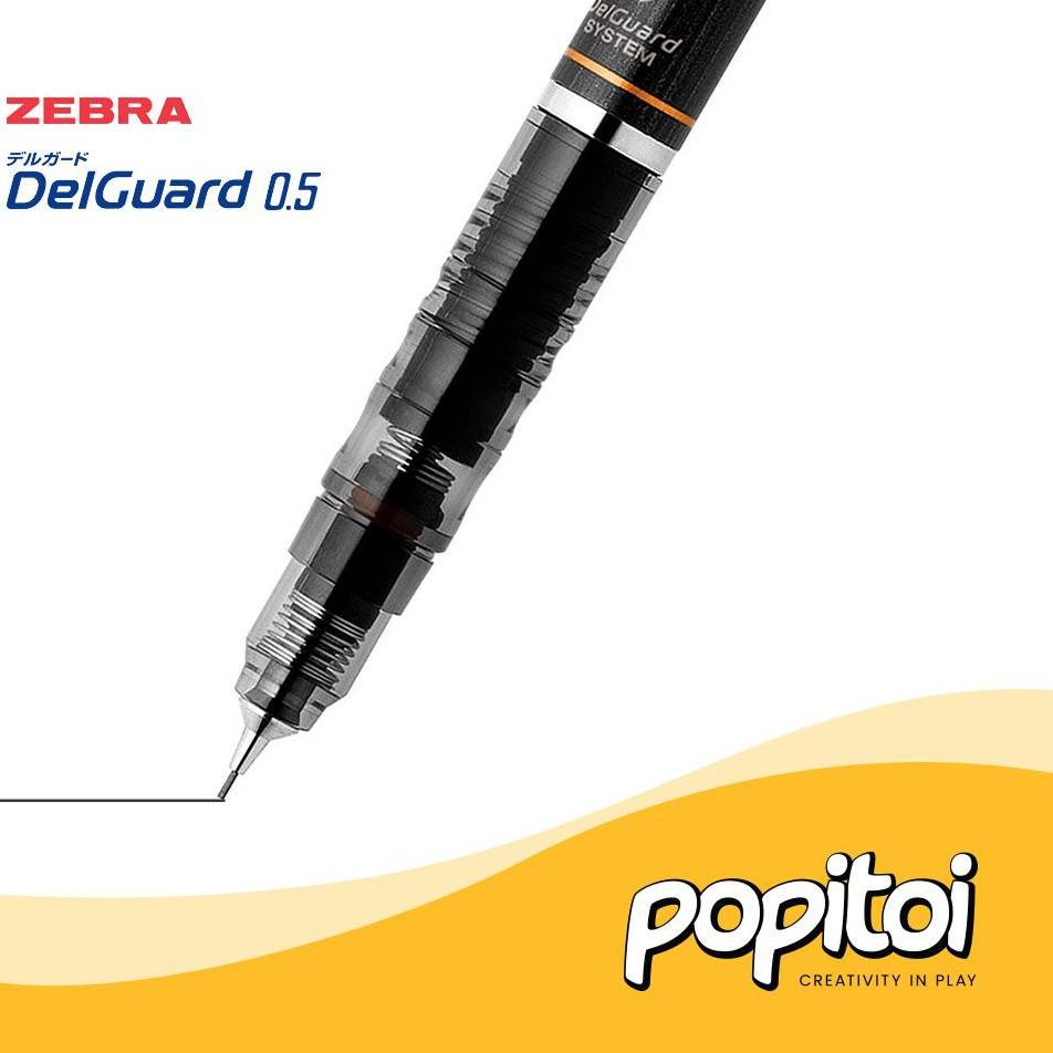 

X39 Zebra Delguard P-MA85 Mechanical Pencil 0.5 mm pensil cetek mekanik 0.5mm light BELANJA MURMER ✉