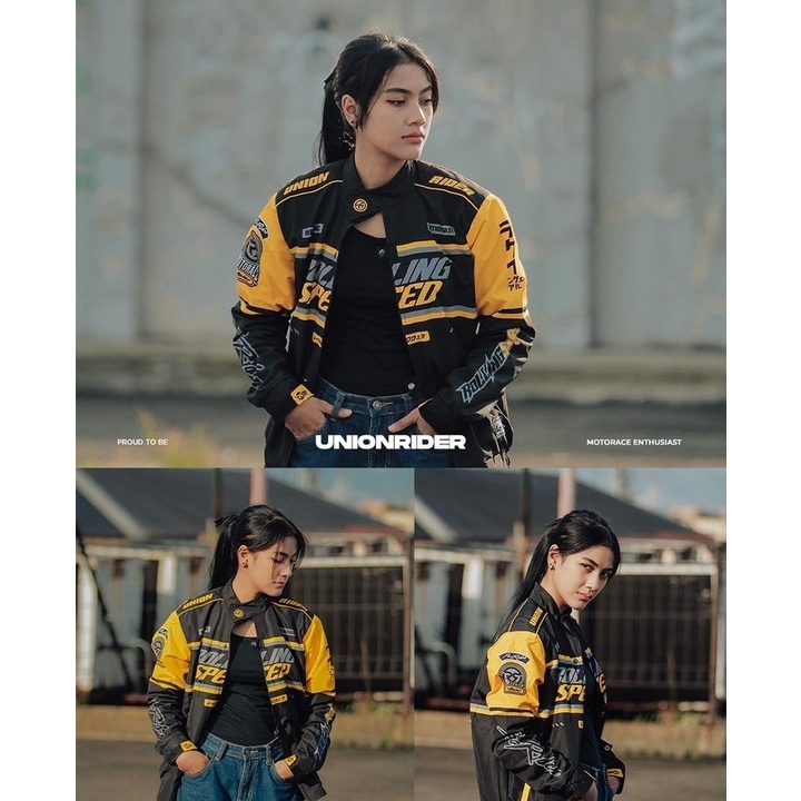 Jaket Bikers Jaket Vintage Rolling Speed Series Total King's