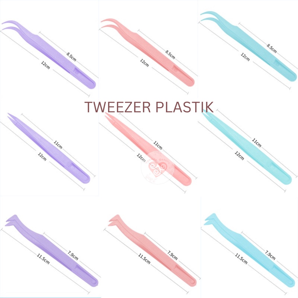 Candy Color Precision Tweezers | Macaron Tweezers | Penjepit Stiker Sticker Scrapbook Peralatan Journal Journaling Pinset Tweezer