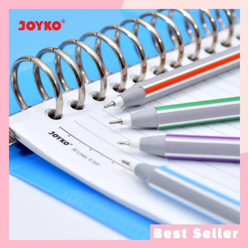 

Pulpen Bolpen Joyko Tris BP-275 0.7mm Tinta Hitam Ball Point 1 Pack Isi 12 Pcs