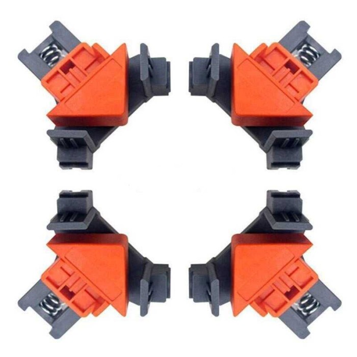 FMFIT PRO DEGREES CLIP 4PCS Corner Clamp Clip Penjepit Sudut Kayu Angle