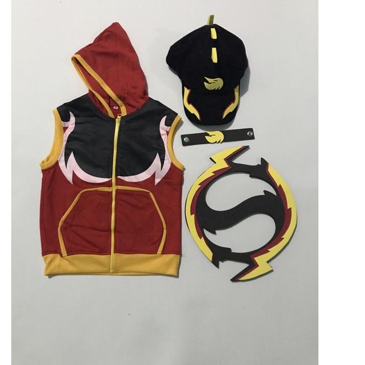 ➭ kostum set boboiboy blaze ➾