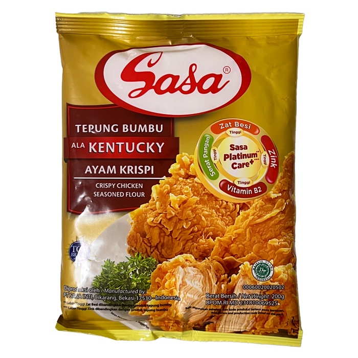 

Sasa Tepung Bumbu Kentucky Ayam Krispi 210 gram