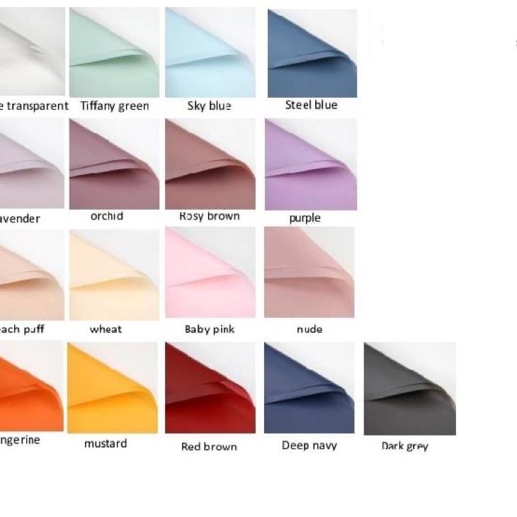 

Kirim Populer kertas Bunga (20lembar)/All new full color cellophane/Wrapping paper/kertas bunga murah