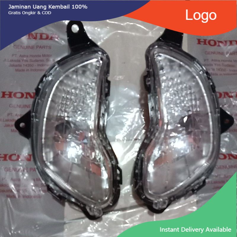 lampu sein depan kanan sama kiri honda scoopy new tahun 2021