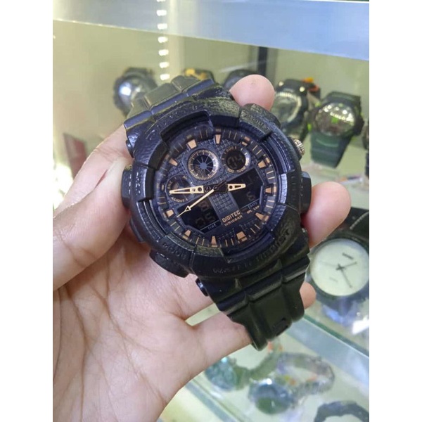 Jam tangan sport camo army original
