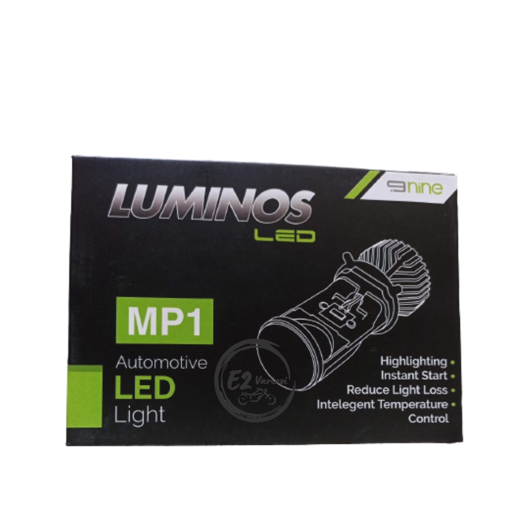 LUMINOS H4 MP1 LAMPU LED MOBIL MOTOR 30W UNIVERSAL