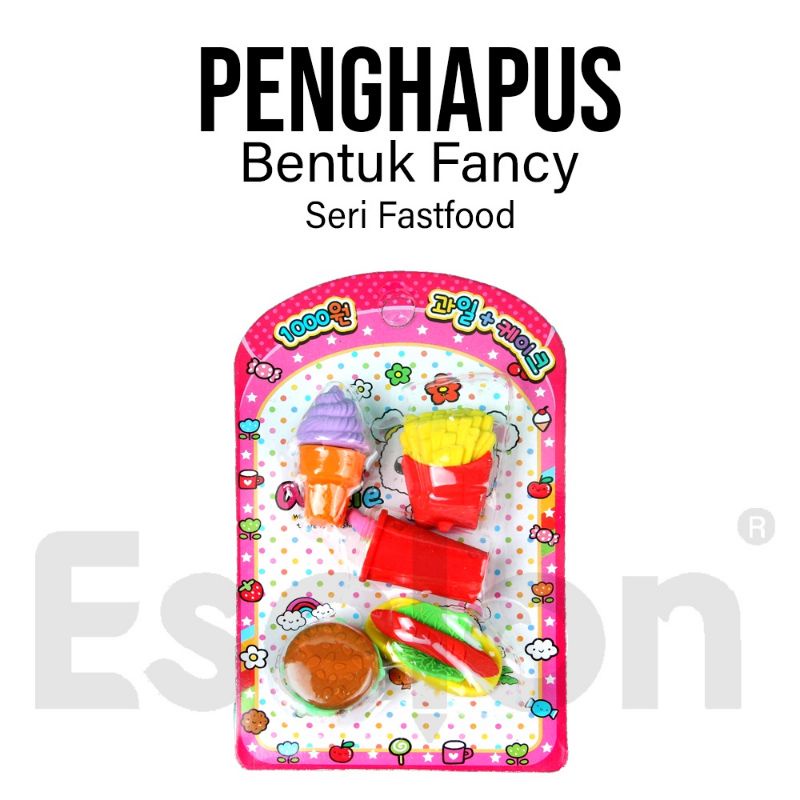 penghapus bentuk fancy new / penghapus kekinian