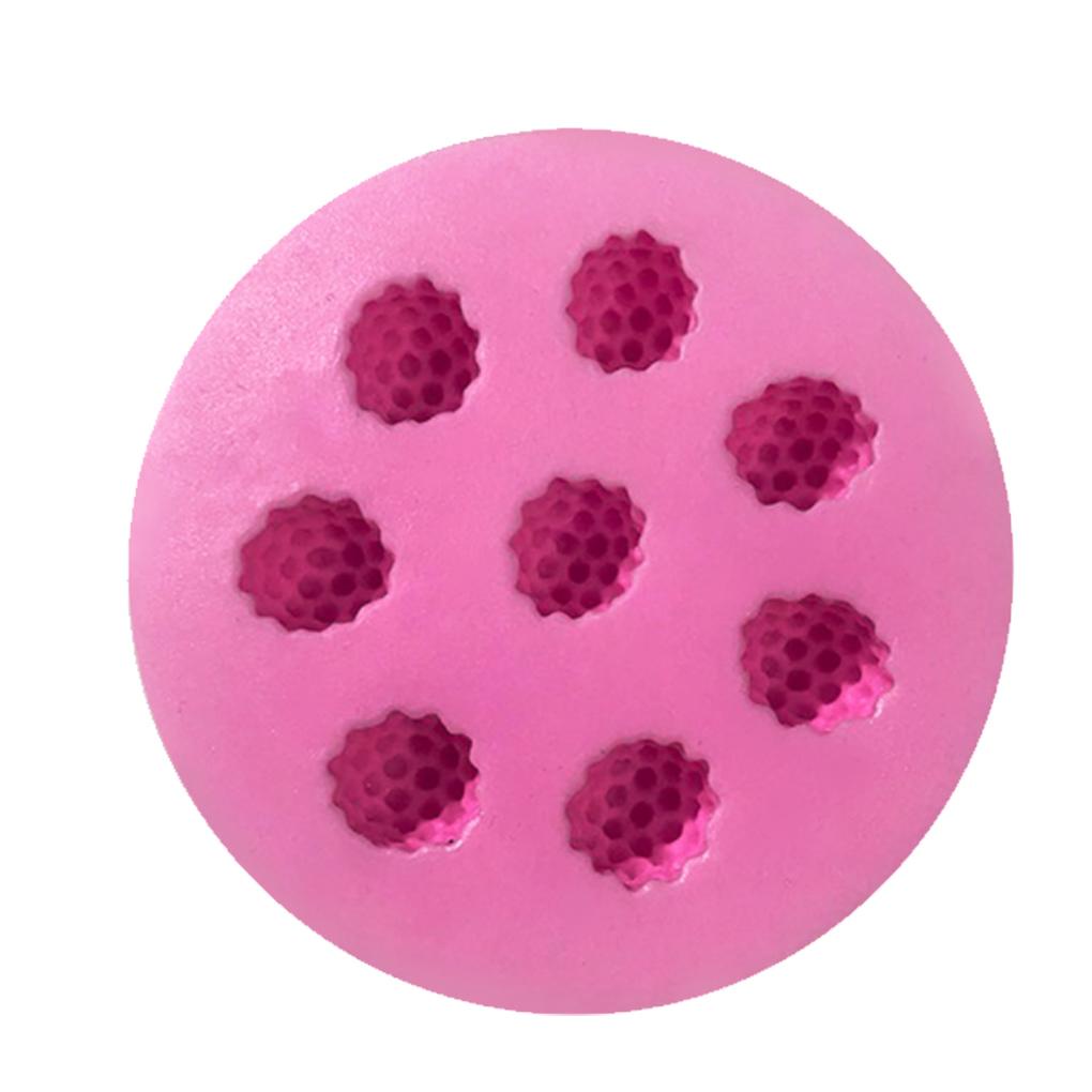 Cetakan Silikon Fondant Sugarcraft Anti Lengket Tahan Panas Kue Berry Pattern Decorating Mould Molds Alat Baking Untuk Bakery