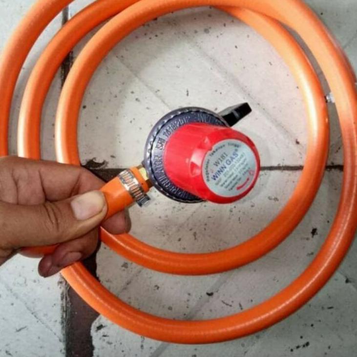 ✽ regulator lpg paket selang gas high presure/tekanan tinggi ◌