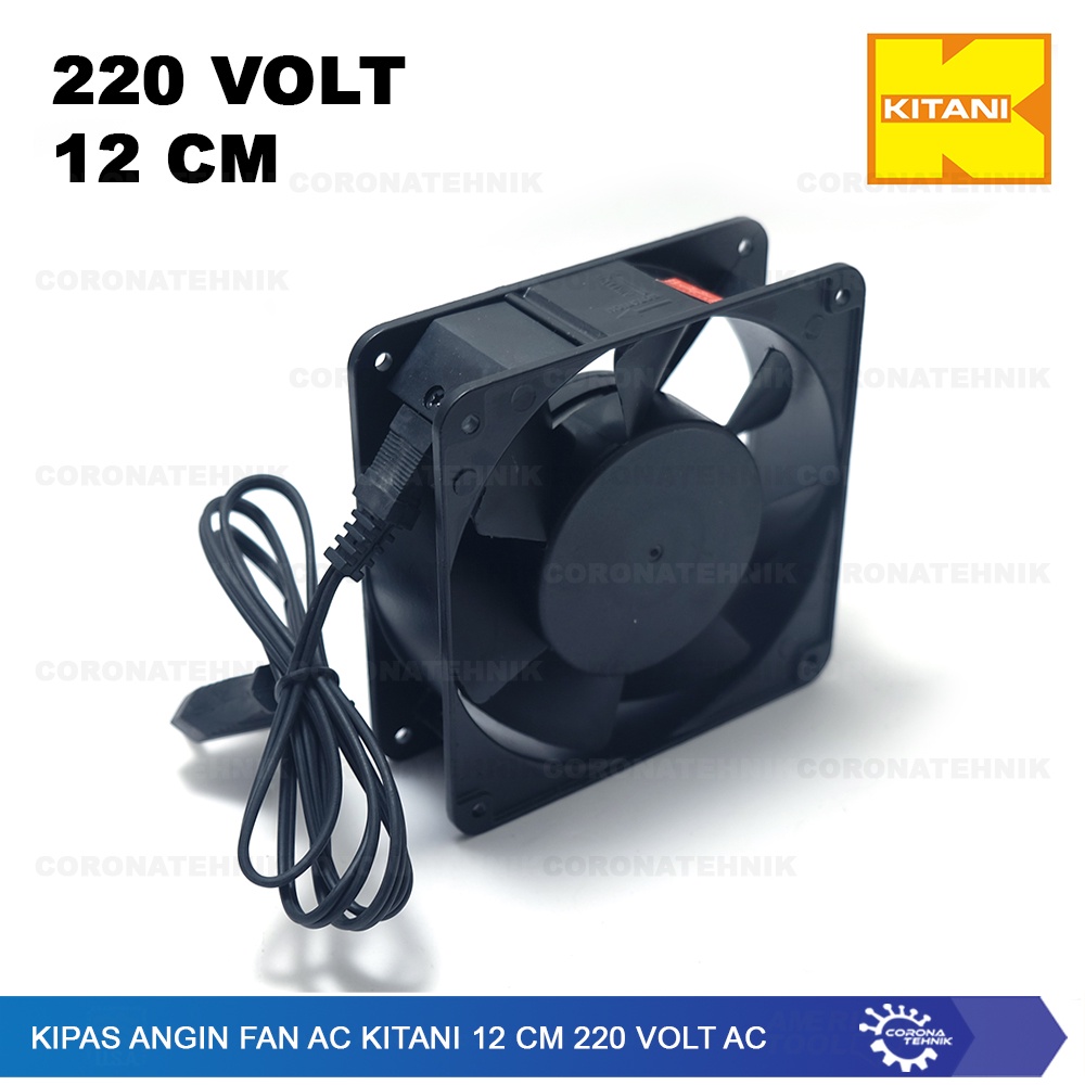 Kitani 12 cm 220 Volt AC Kipas Angin Fan AC