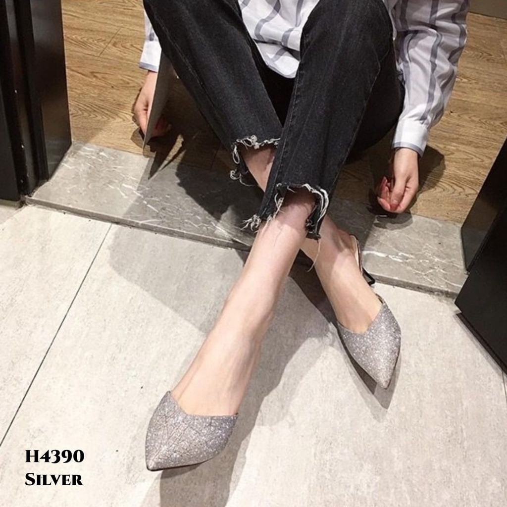 PRF Sepatu Heels Stiletto Fashion Korea H4390