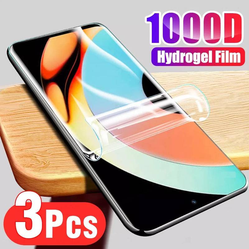 3pcs Untuk OPPO Realme 10 9 Pro Plus 10s 9i Hydrogel film Full Cover Pelindung Layar film Untuk Realme 10s 10 Pro Plus 9 Pro Plus 9i film