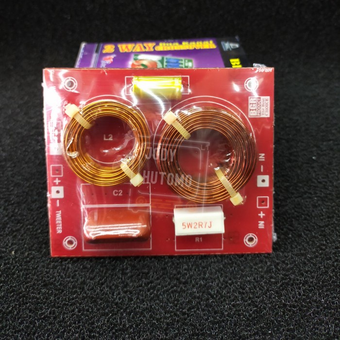 Crossover Pasif BELL 2 Way BASS TREBLE ORI Crossover Speaker Pasif Bel