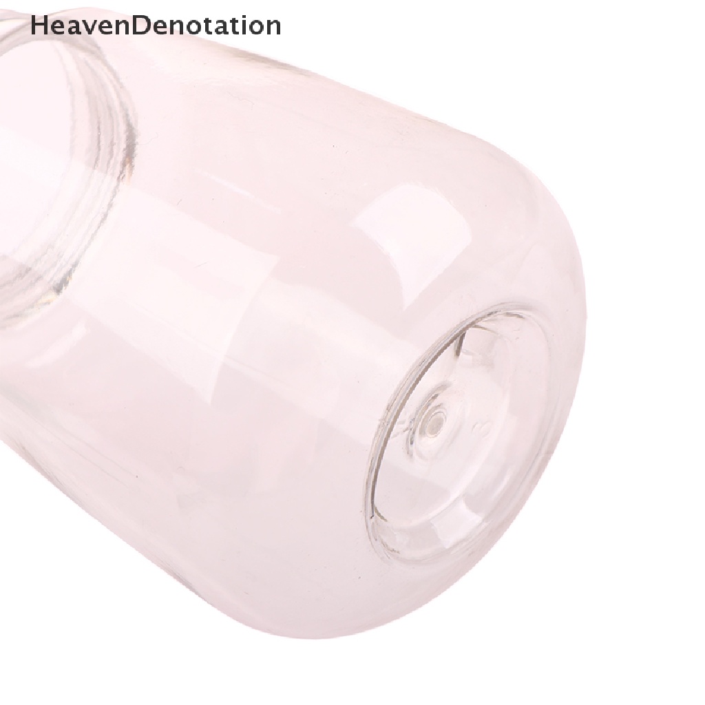 [HeavenDenotation] 350/500ml Botol Plastik Transparan U-Shaped Plastic Bottle Botol Minuman Jus Transparan HDV