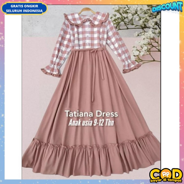 Dress Gamis Anak Perempuan Murah Baju Gamis Anak Perempuan Kekinian Gmis Anak Usia Tanggung Baju Gam