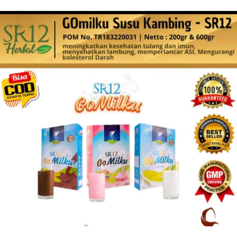

GOMILKU SR12 SUSU KAMBING ETAWA 600GR HALAL BPOM MENINGKATKAN KESEHATAN