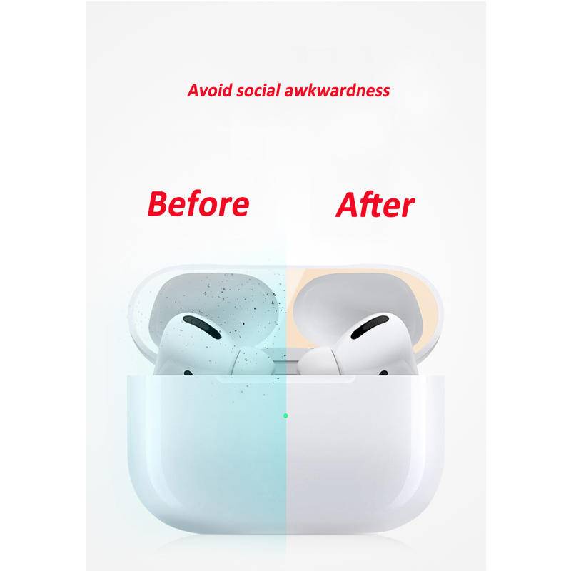 Untuk airpods Pro2 metal dust guard sticker Pembersih Kotoran Debu film Bukti Untuk Airpods3 2 1 case earphone Aksesoris