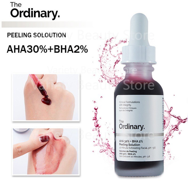 The Ordinary Alpha Arbutin / Niacinamide /Peeling Solution/Caffeine Solution/Buffet Serum Wajah 30ml