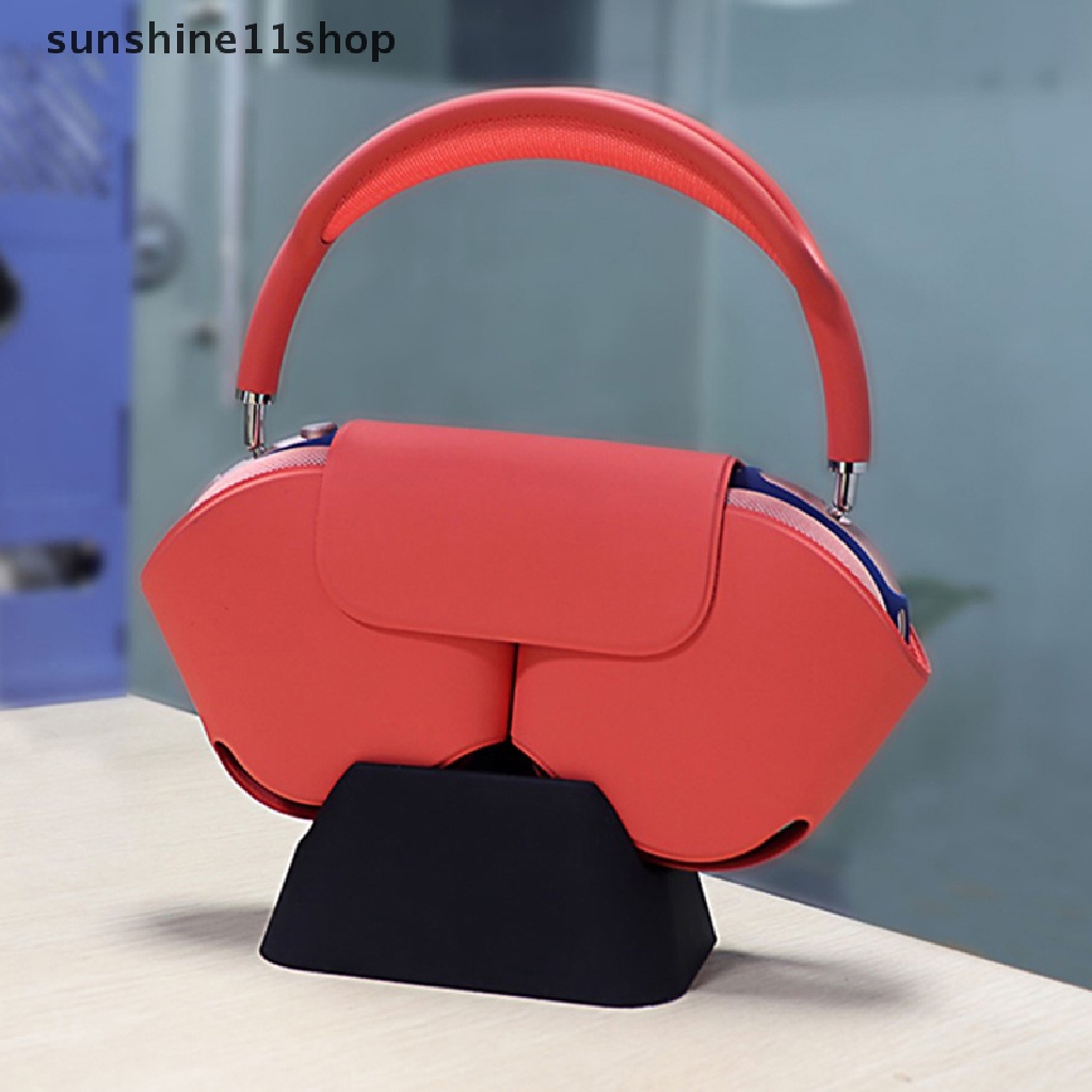 Sho Headphone Stand Silicone Base Untuk Holder Headset Stabil Penyangga Stand Display Vertikal Dengan Bukaan Kabel N