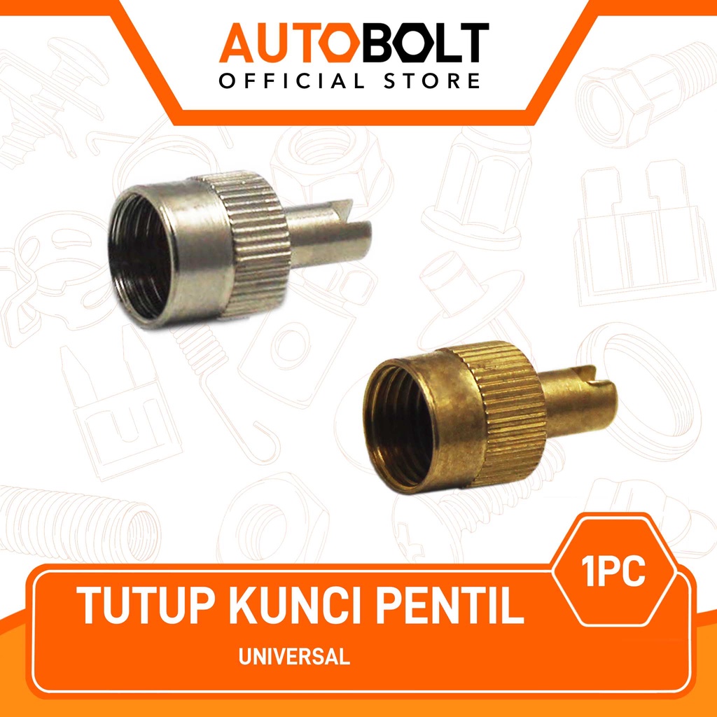 Tutup Kunci Pentil Universal Jenis Ban Tubeless Tube Less Non Tubeles Tubles Tubless Motor Mobil Sep