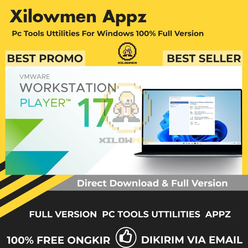 [Full Version] VMware Workstation Player Pro PC Tools Software Utilities Lifetime Win OS