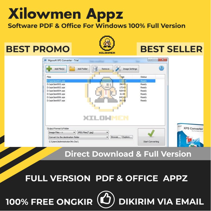 [Full Version]  Mgosoft XPS Converter Pro PDF Office Lifetime Win OS