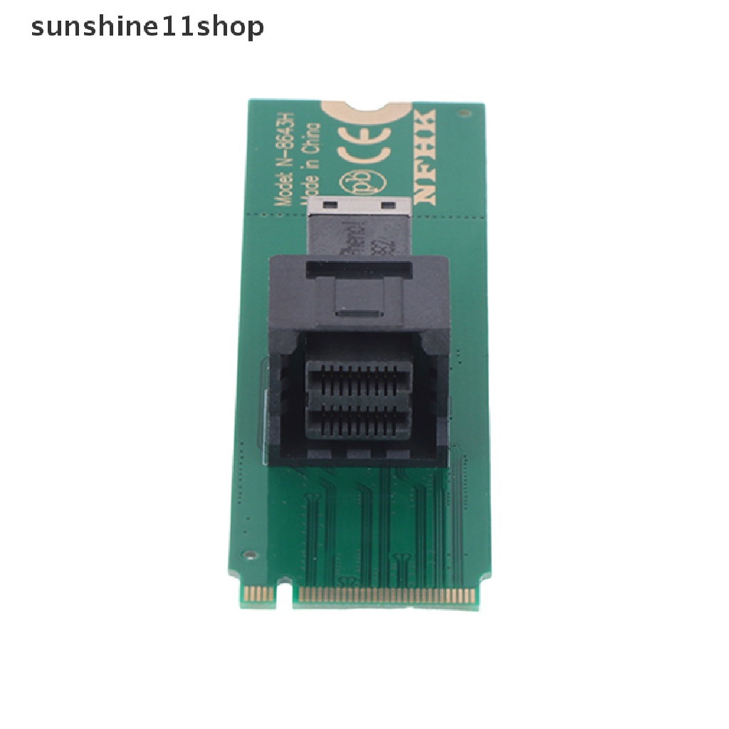 Sho NVMe M.2 NGFF Ke SFF-8643 U.2 U.3 Convert Riser Card Solid State Drive adapter N