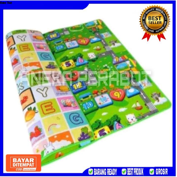 (AP)karpet spons karakter uk 120x120/tikar karakter