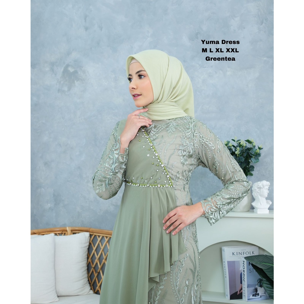 Gamis Pesta Payet Premium || Seragam Pesta Kekinian || Recomendasi Gamis Wisuda || Gamis Murah ~ DVN STYLE