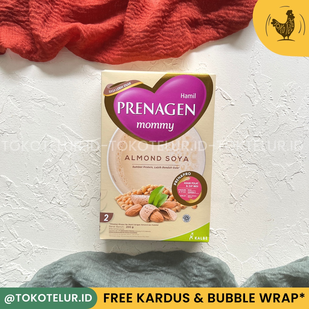 PRENAGEN - Mommy Almond Soy Powder | Susu Bubuk Ibu Hamil