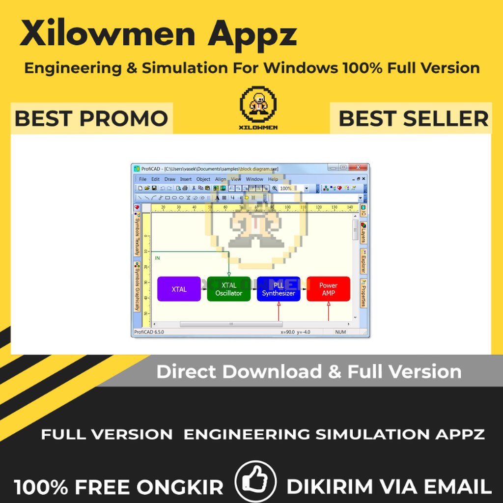 [Full Version] ProfiCAD Pro Engineering Software Lifetime Win OS