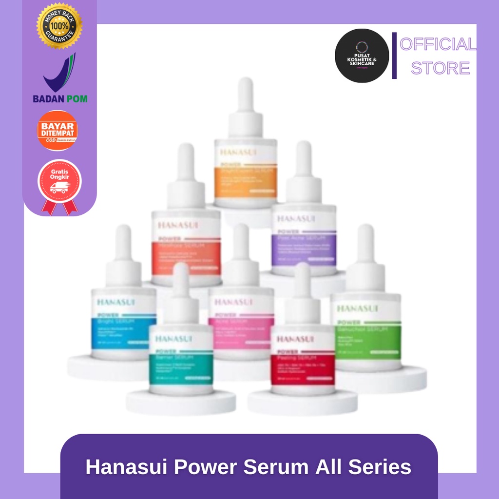 NEW PRODUCT !!!! HANASUI SERUM POWER SERIES 20ML BPOM